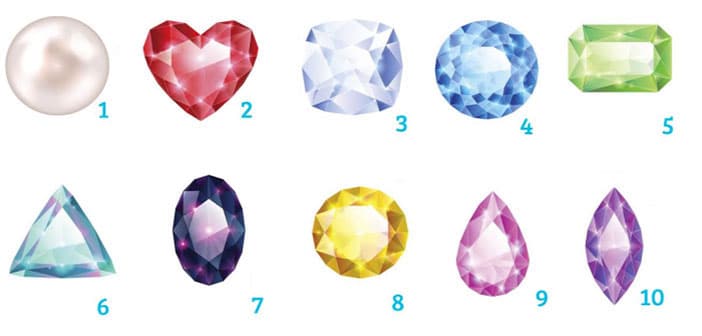 Test: 10 dragulja i 10 tipova osobnosti – Koji vas najviše privlači?
